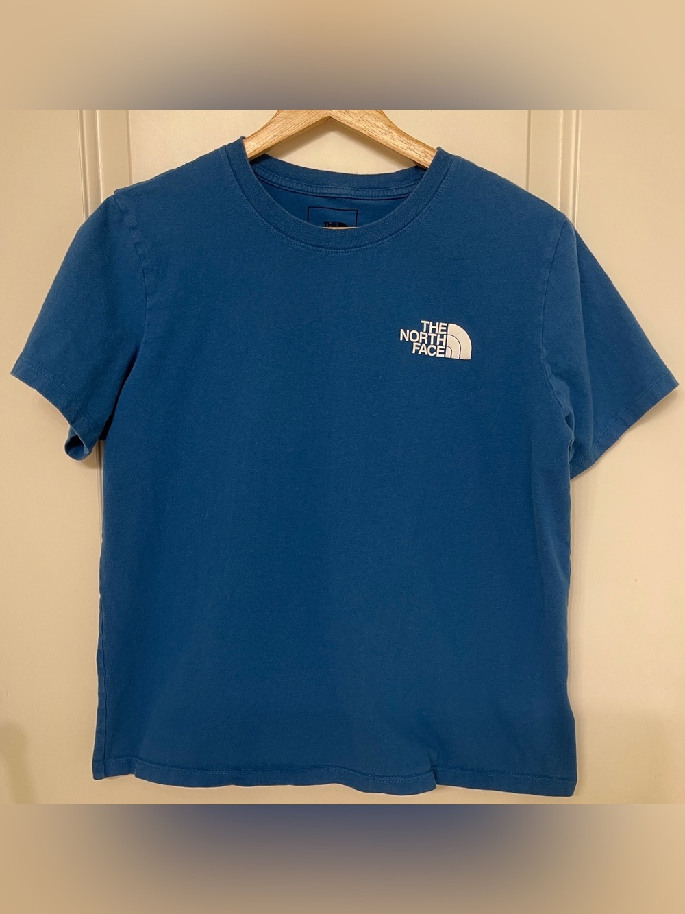 The North Face Blue Short Sleeve Logo Tee